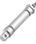 Slim Pneumatic Air Cylinder MAL 20-50 Built For Tight Spaces, 20mm Bore, 50mm Stroke, double acting, aluminum body