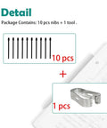 Top Shelf Replacement Tips For Kindle Scribe Pen Plus Premium Pencil 10 Pack High Precision Nibs and removal tool image.