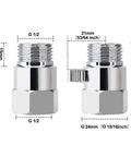 Shower Flow Control Valve For Handheld Shower Head Or Bidet Sprayer Easy Water Volume Tweak And Shut Off Chrome Finish Works
