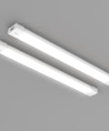 Plug And Play Waterproof LED Tube Light 2ft 18W 5000K With Switch Cord Easy Ceiling Or Wall Mount No Wiring Required Ultra Bright 1800 Lumens Flicker Free Ideal Garage Under Cabinet Shop Light 2 Pack