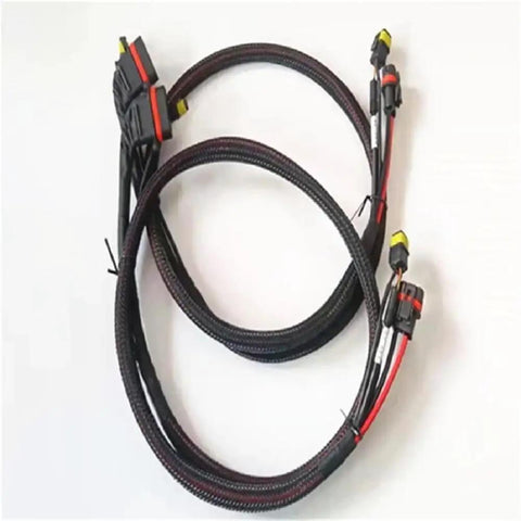 T30 Drone Arm ESC Repair Kit for Agricultural UAVs with M1 and M4 arms, featuring 16AWG composite wiring and color-coded connectors.