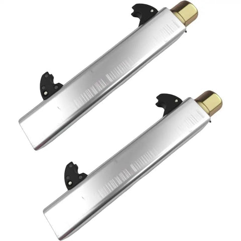Beefy Rear Shock Spring Compressor Tool For Motorcycles Dirt Bikes And ATVs, Heavy Duty Suspension Service Kit, angled view, alloy steel.