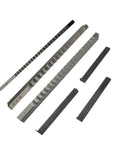 Push Type Keyway Broaches Set HSS High Speed Steel For CNC Milling 2mm To 18mm Sizes A1 B1 C1 D1 E1 Type tool set displayed