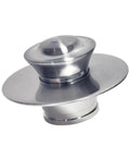 EZ Drain Cover For Bathtub Chrome With Touch Activated Stopper Replacement For Lift And Turn Push Button And Trip Lever Drains