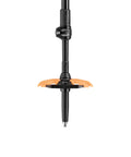 Close-up of Lightweight Aluminum Backcountry Ski Poles With Adjustable 100-135 Cm, Speed Lock 2 Plus Locking mechanism visible
