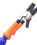 Close-up of a clip from Six Arm Soldering Stand With Adjustable Helping Hands, DIY Friendly, 360 Degree Rotating Insulated Clips