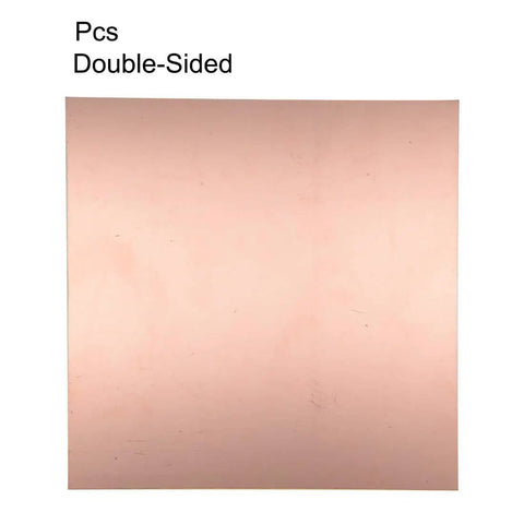 Double Sided Copper Clad Laminate PCB Board FR4 200x200mm 1.5mm Thick For DIY Prototyping And Electronics Projects