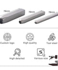 Pro Grade Metal Signature Stamp For Jewelry And Metalwork, Tiny Yet Mighty Micro Stamps Tool, 78mm stainless steel, custom logo options.