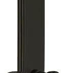 Arc Tall Plate Portofino Lever With Privacy Function Backset 2.375 Solid Forged Brass Door Hardware Timeless Bronze Finish Built For 84 Inch Or Taller Doors Includes Drilling Template And Mounting Hardware