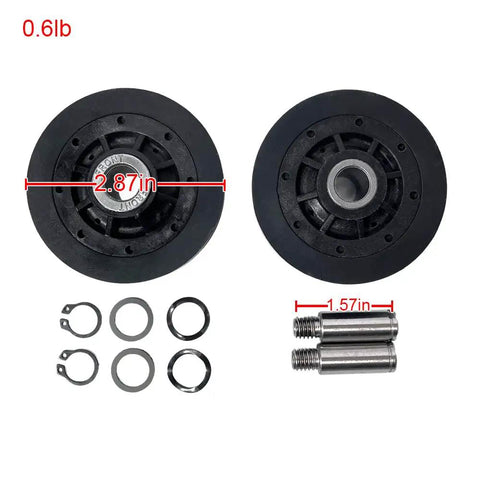Universal Dryer Drum Roller Kit Replacement For Speed Queen RB170002 510708 And Alliance Dryers with nylon rollers and components