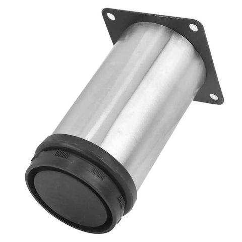 Stainless Steel Adjustable Round Leveling Feet With 50mm Base Diameter And ABS Head For Cabinets Sofas And Coffee Tables Built To Last