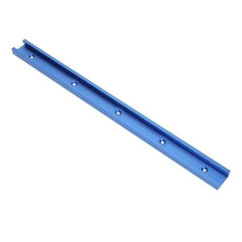Beefy Aluminum T Track Miter Jig For Router Table Anodized Blue Guide Rail With Quick Acting Clamp 800mm 1000mm 1220mm Options