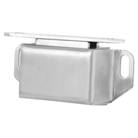 Magnetic Door Catch Stainless Steel 5 Pack For Bathroom And Kitchen Cabinets, Strong Magnetic Closer, rustproof latch side view