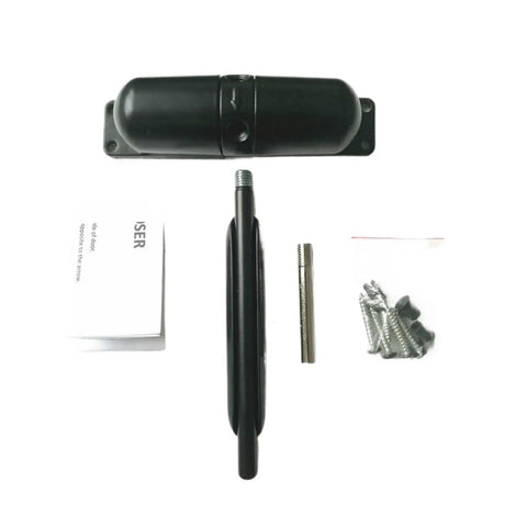 Beefy Heavy Duty Zinc Alloy Adjustable Spring Door Closer Hardware With Surface Mount Design Smooth Quiet Close parts