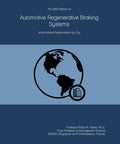 Book: The 2023 Report on Automotive Regenerative Braking Systems, blue front cover with globe icon, Amazon.