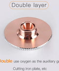 Pro Grade Laser Nozzle For CO2 And Fiber Lasers Raytools Head 32mm Diameter Brass Construction Caliber 2.0mm Single Layer M14 Mount