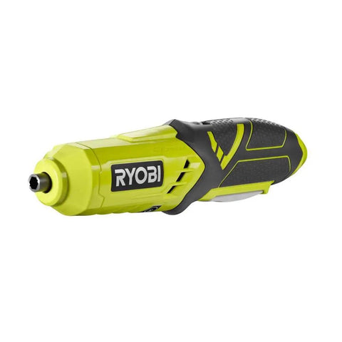 Compact 4 Volt Lithium Ion Screwdriver With Built In Battery And Charger That Is One Hand Friendly And Lightweight Yet Durable