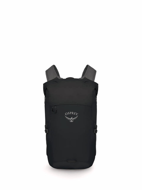 Ultralight 20L Dry Stuff Pack For Travel And Quick Day Trips With Roll Top Waterproof Closure, IPX5 Coated Fabric, front view