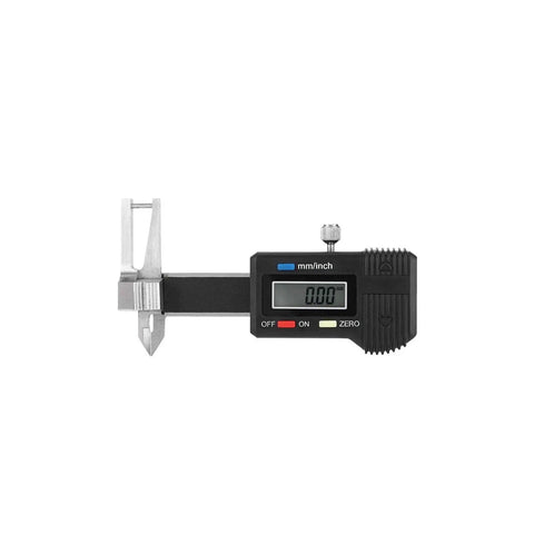 Three In One Digital Caliper For Jewelry And DIY Projects Stainless Steel Gauge For Inner Diameter External Diameter And Thickness 0 To 25mm Pro Grade Precision Measurement For Gemstones And Small Parts showing LCD display