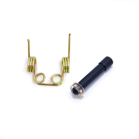 4 Piece Replacement Kit For Coil Nailers Includes Rubber Washers Torsion Feeder Springs And Step Pins Compatible With CN55 CN70 CN80 Models Great For Quick DIY Repairs showing torsion spring and step pin