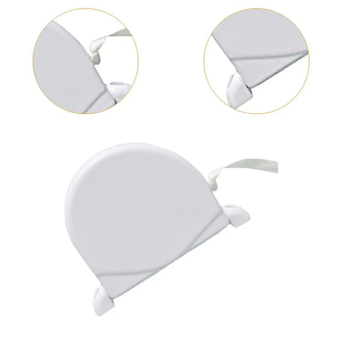 Heavy Duty Roller Shutter Winder Box Hand Operated Belt Organizer Top Shelf Replacement Kit showing white manual roller shutter winder.