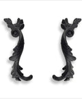 European Retro Old School Matte Black Drawer Pull Handle For Cabinets And Furniture, Brass Accent Door Pulls, antique style