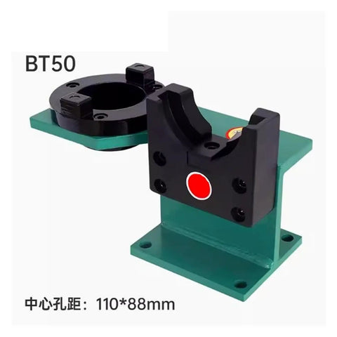 Rock Solid BT50 CNC Clamping Bracket For Milling Machines Built Tough Out Of Durable Stainless Steel And Designed Zero Flex with compact design.