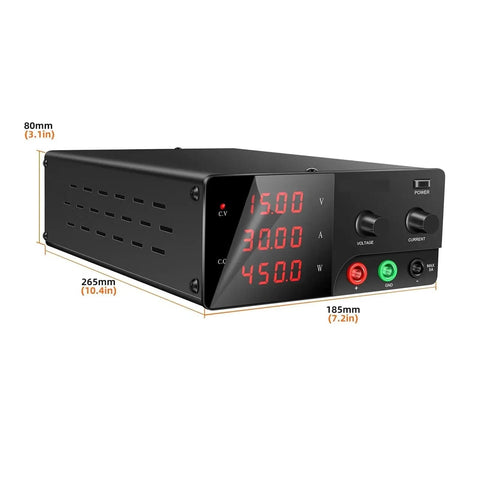 Dope High Power Adjustable Switching Regulator DC Power Supply With 100V To 110V Input 5A To 60A Output front view