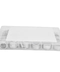 450 Piece Aluminum Flat Washer Set With Storage Box Heavy Duty Round Gaskets For DIY Projects Furniture Appliances Outdoor Gear And Equipment Rust Resistant For Humid Environments, clear compartment box