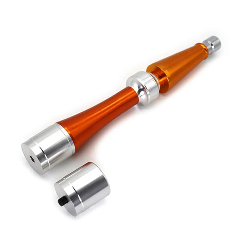 Orange and silver Heavy Duty Dent Repair Puller Kit With Slide Hammer for auto body dents and paint chips, DIY car body tool.