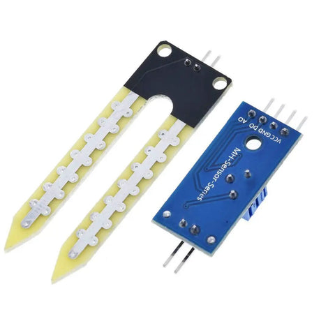 Five Pack LM393 Soil Moisture Sensor Module 3.3V-5V With Digital And Analog Output For Arduino Must Have Automatic Plant Watering DIY Garden Gear