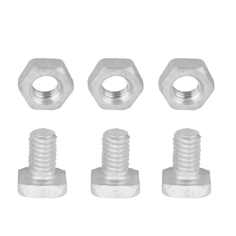 50 Packs Greenhouse Nuts And Bolts Square Head Hardware Kit For Shelves And Frames Replacement Garden Fasteners Durable Metal Set For Quick Easy Greenhouse Repairs