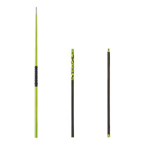 Shaka Hybrid Carbon Fiber Pole Spear 7ft For Spearfishing Free Diving And Scuba Diving 3Pc Travel Pole Spear Kit with sections