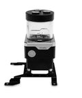 Uni Pump Reservoir Mounting Bracket for 120mm Fan Pattern Fits Horizontal or Vertical Mounting in Your PC Water Cooling Rig Build 1.5mm Steel Bracket for Stable, Long Lasting Pump and Reservoir Support with attached transparent reservoir