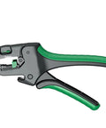 Heavy Duty Mult Functional Cable Strippers With Wire Crimper Tool featuring ergonomic steel handles and insulation stripping function.
