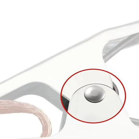Close-up of Heavy Duty Grounding Clamp For Welders With Ergonomic Handle and Secure Grip showing the hinge mechanism for stability.