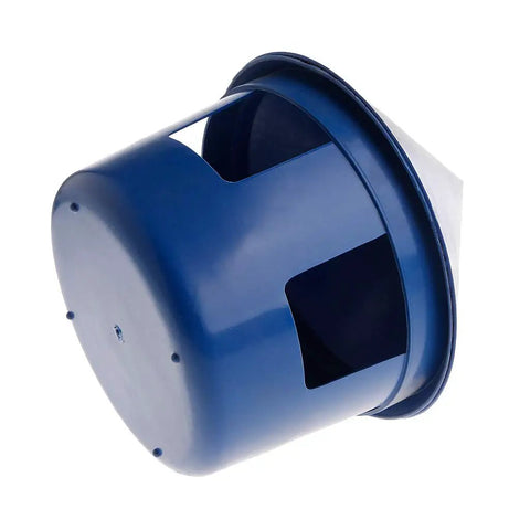 Blue Raliyatx Automatic Pigeon Feeder With Five Feeding Ports. Heavy Duty Chicken Food Dispenser Made From Safe Plastic. Durable Poult Supplies And Case 5 Feed System. Perfect For Backyard Birds, Fowl Housing, And Daily Pet Care Needs Around The Farm Or