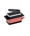 High Octane Low Profile Coreless Motor Servo Running 8 4 Volts Dishes Out 35kgcm Of Boss Tier Torque In A Dead Second With Tough As Nails Steel Gears For Hobbyists And Pro Robotics Crews, showcasing steel gear design and precision.