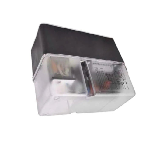 Slick LKS210-21 Damper Actuator Delivering Knockout Motorized Airflow For Smooth HVAC Zone Regulation Tight Seal Modulating And Rotary Electric Damper Actuator Fitment Built Tough For Quick Swaps And Damn Reliable Daily Performance, transparent casing showing internal components.