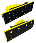 Practical Vacuum Hand Sanding Block With Hook Loop Disc for Wood Polishing and Car Maintenance features porous collection and PU foam.