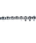 Heavy Duty 1.5Meter Stainless Steel Roller Conveyor Chain With Bending Plates For Industrial Drive Systems And Silent Transmission Power Moves