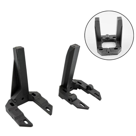 Adjustable Engine Mount Bracket For RC Planes And Helis Nylon Black 50x80mm Fits 40 70 Class Model Aircraft Easy Install Built Tough