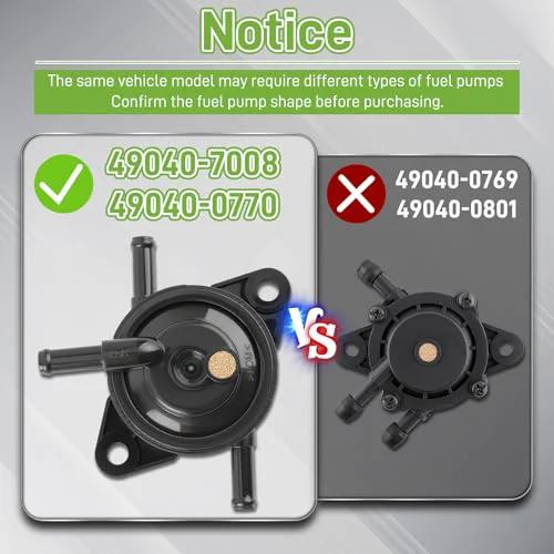 Fuel Pump Replacement FR FS FX Engines Kit ✓