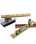 Heavy Duty Concealed Door Pivot Shaft Lets Your Indoor Wood Door Swing Free 360 Degrees Smoothly With Massive 300kg Load Support And Built In Bearings, shown with pivot mechanism.