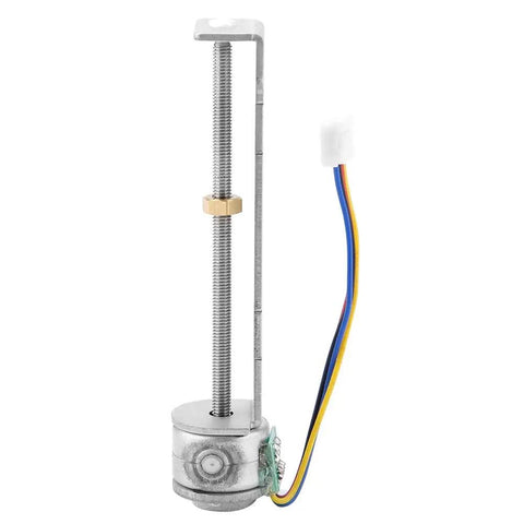 Absolute Beast 5V Micro Linear Stepper Motor Featuring Tight Screw Slider Design for heavy duty pull push motion in compact boxes.