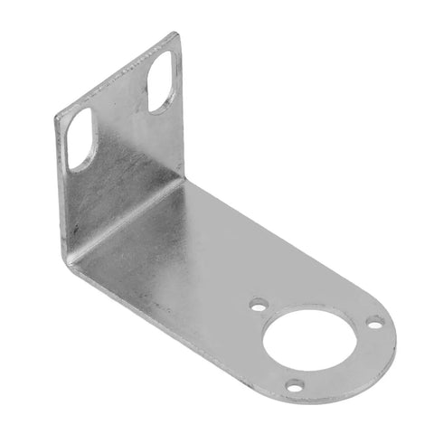 L Type Rotary Encoder Mounting Bracket Beefy Metal Replacement Stand For Encoder Counter With 21mm Hole Diameter Heavy Duty Stable Wear Resistant Long Lasting Support
