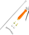 Beefy All Metal Replacement Sprayer Wand Kit 29 Inch With Adjustable Nozzle Brass Barbs For Three Eighths Inch And One Quarter Inch Hoses