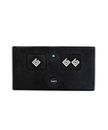 AXS1 3-Button Gate Opener Remote Transmitter For Automatic Gates, Authentic OEM, front view with Learn button visible