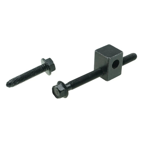 No Fuss Generator Alternator Adjuster Kit Straight Swap Belt Tensioner Rigging components with bolts and adjuster block.