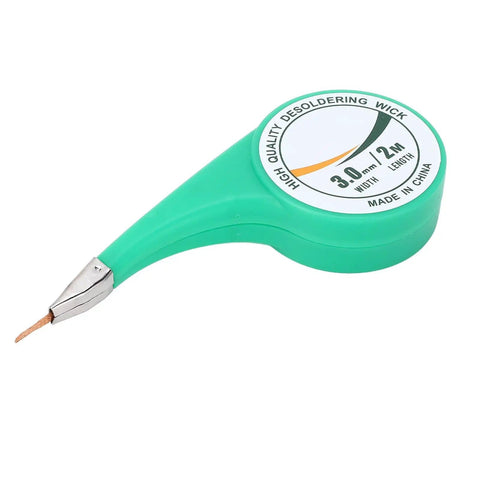 30mm Desoldering Wick Braid 2m Brass Solder Removal Tool With Flux For PCB Repair and Highly Conductive Electronics Cleanup